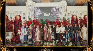 Ribuan Tamu Hadiri Resepsi Pernikahan H. Bambang Budianto dan Hj. Dian Marana di Pademawu Pamekasan